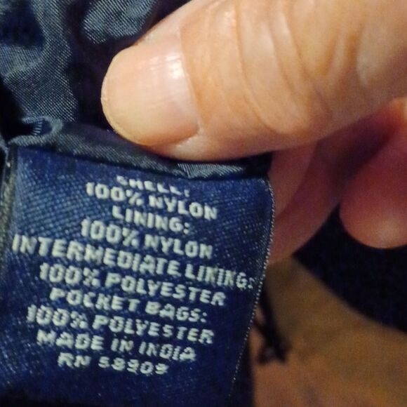 Round Tree & York Y2K Windbreaker Yellow & Blue Sportwear Packable Jacket M - Picture 8 of 12